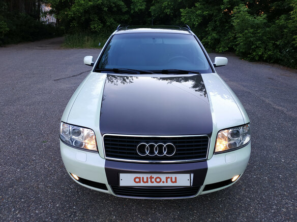 1998 Audi A6 II (C5), белый - вид 4