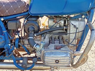 1986 Днепр MT-11, синий, 65000 рублей, вид 5