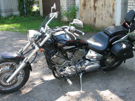 2001 Yamaha XVS1100, чёрный, 530000 рублей, вид 1