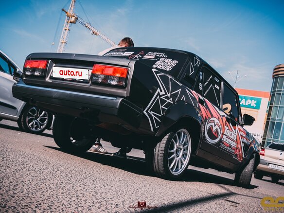 2005 Lada (ВАЗ) 2107, серый, 370000 рублей - вид 6