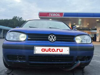 1998 Volkswagen Golf IV, синий, 270000 рублей, вид 2