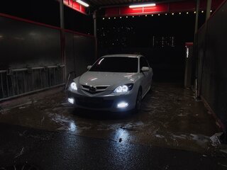 2008 Mazda 3 I (BK) Рестайлинг, белый, 745000 рублей, вид 2