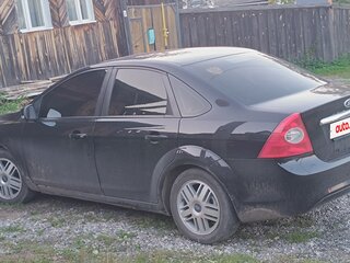 2008 Ford Focus II Рестайлинг, чёрный, 460000 рублей, вид 4