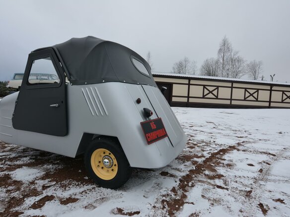 1958 СМЗ С-3Л, серебристый - вид 2