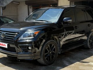 2015 Lexus LX 570 III Рестайлинг, чёрный, 4500000 рублей, вид 1