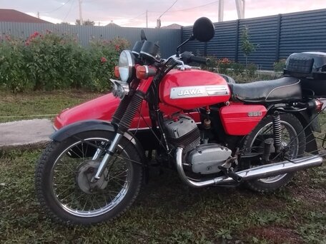 1981 Jawa 350/634, красный, 150000 рублей, вид 1