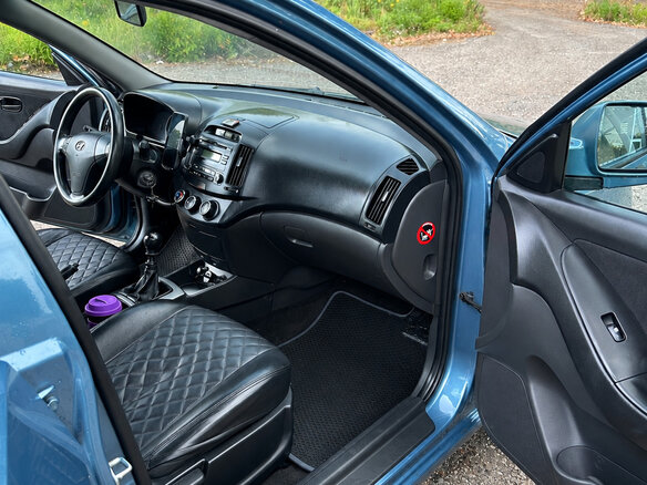 2008 Hyundai Elantra IV (HD), голубой, 650000 рублей - вид 4