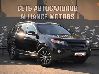 2012 Kia Sorento II Рестайлинг, чёрный, 1295000 рублей, вид 1