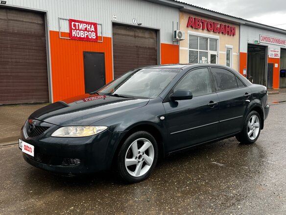 2005 Mazda 6 I (GG), зелёный, 350000 рублей