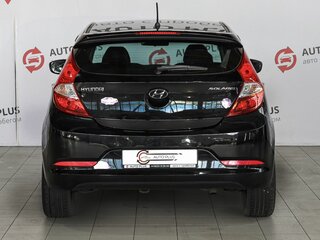 2015 Hyundai Solaris I Рестайлинг, чёрный, 965000 рублей, вид 4