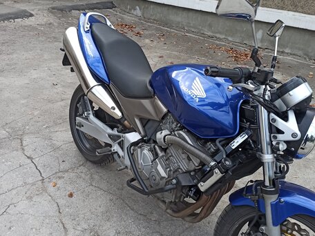 2003 Honda CB 600F Hornet, синий, 350000 рублей, вид 3