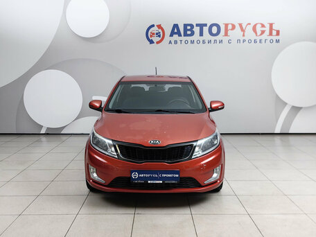 2012 Kia Rio 4-speed III, красный, 808000 рублей, вид 3