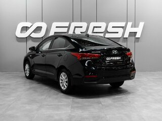 2018 Hyundai Solaris II, чёрный, 1333000 рублей, вид 2