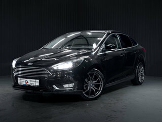 2017 Ford Focus III Рестайлинг, чёрный, 1499000 рублей, вид 3