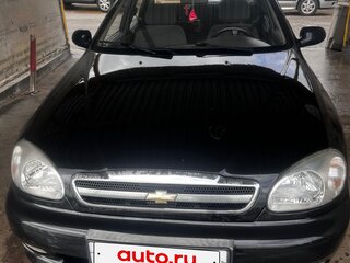2008 Chevrolet Lanos I, чёрный, 220000 рублей, вид 1
