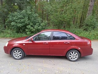 2008 Chevrolet Lacetti I, красный, 325000 рублей, вид 4