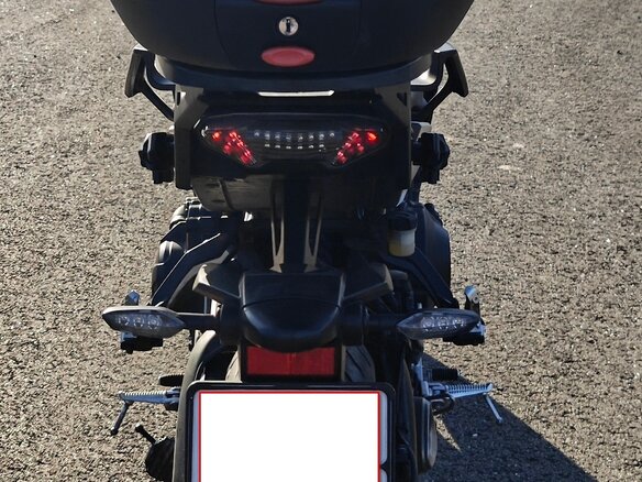 2015 Yamaha MT-09 Tracer (FJ-09), серебристый, 630000 рублей - вид 6