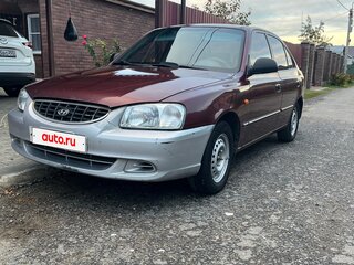 2008 Hyundai Accent ТагАЗ II, красный, 300000 рублей, вид 1