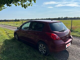 2008 Nissan Tiida I, красный, 700000 рублей, вид 5