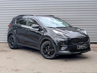 2021 Kia Sportage IV Рестайлинг, чёрный, 2150000 рублей, вид 3