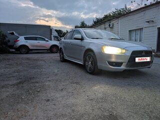 2008 Mitsubishi Lancer X, серебристый, 495000 рублей, вид 2