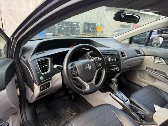 2014 Honda Civic IX Рестайлинг, серый, 929000 рублей - вид 6