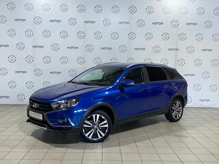 2020 Lada (ВАЗ) Vesta SW Cross I, синий, 1070000 рублей, вид 3