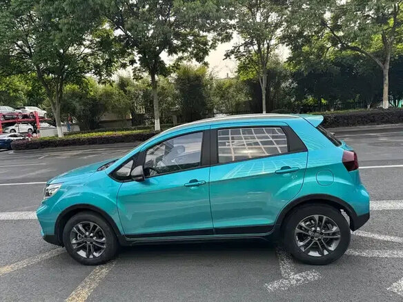 2022 Geely Vision X3 Pro, голубой - вид 5