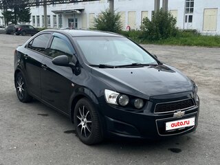 2012 Chevrolet Aveo II, чёрный, 559000 рублей, вид 4
