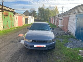 2001 Mitsubishi Galant VIII Рестайлинг, серый, 150000 рублей, вид 3