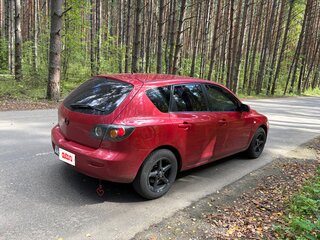 2006 Mazda 3 I (BK) Рестайлинг, красный, 400000 рублей, вид 3