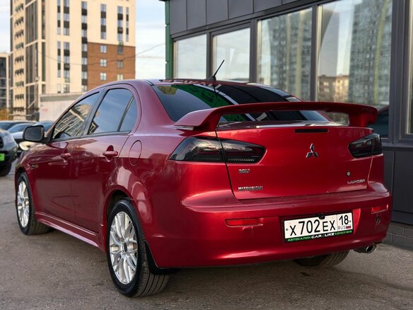 2008 Mitsubishi Lancer X, красный, 719000 рублей - вид 6