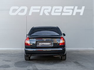 2007 Hyundai Accent ТагАЗ II, чёрный, 430000 рублей, вид 4