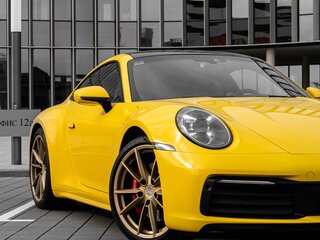 2020 Porsche 911 Carrera 4S VIII (992), жёлтый, 12450000 рублей, вид 1