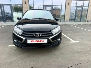 2020 Lada (ВАЗ) Granta I Рестайлинг, чёрный, 604000 рублей, вид 1