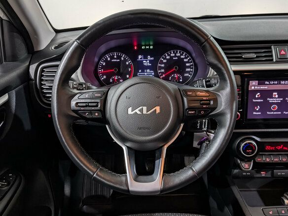 2021 Kia Rio X IV Рестайлинг, серебристый, 1655000 рублей - вид 21