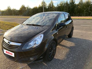 2008 Opel Corsa D, чёрный, 430000 рублей, вид 1