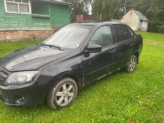 2013 Lada (ВАЗ) Granta I, чёрный, 320000 рублей, вид 1