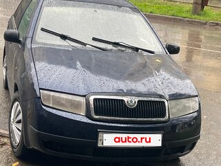 2001 Skoda Fabia I, синий, 150000 рублей, вид 2