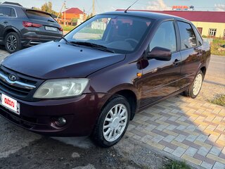 2013 Lada (ВАЗ) Granta I, красный, 380000 рублей, вид 1