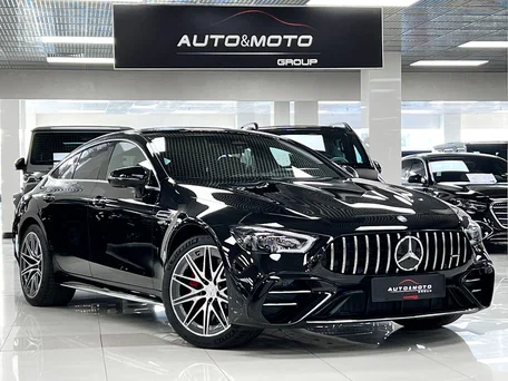2025 Mercedes-Benz AMG GT 4-Door Coupe 43 I, чёрный, 12999000 рублей, вид 1