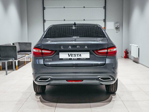 2026 Lada (ВАЗ) Vesta I Рестайлинг (NG), серый, 1705000 рублей - вид 7