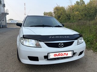 2001 Mazda Familia VIII (BJ), белый, 245000 рублей, вид 1