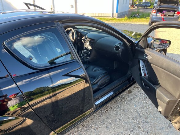 2004 Mazda RX-8 I, чёрный, 579000 рублей - вид 9
