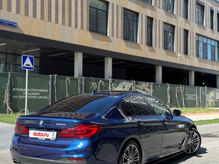 2020 BMW 5 серии 520d VII (G30/G31/G38), синий, 4200000 рублей, вид 5