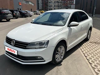 2016 Volkswagen Jetta VI Рестайлинг, белый, 1250000 рублей, вид 2