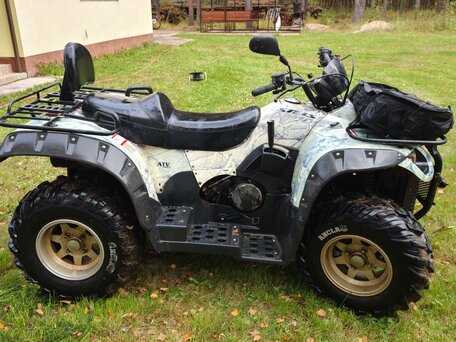 2013 Stels ATV-500, оранжевый, 320000 рублей, вид 5