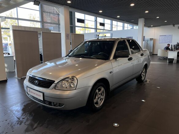 2011 Lada (ВАЗ) Priora I, серебристый, 195000 рублей - вид 6