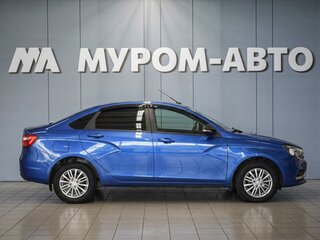 2021 Lada (ВАЗ) Vesta I, синий, 870000 рублей, вид 5