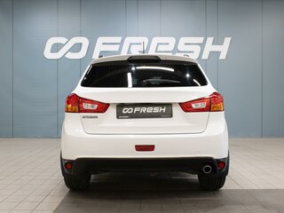 2014 Mitsubishi ASX I Рестайлинг, белый, 1450000 рублей, вид 4